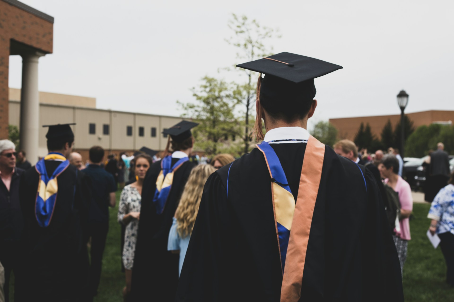 man in graduation cap and robe